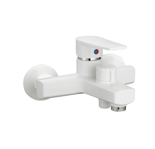 Смеситель для ванны PLAMIX Leo-009 Euro White (PM0633)