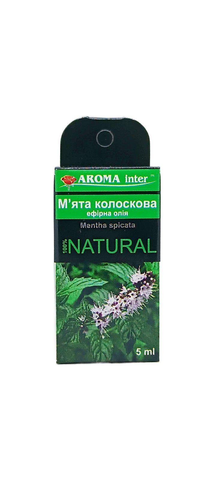 Аромаолія ефірна Aroma Inter М'ята колоскова 5 мл (4060)
