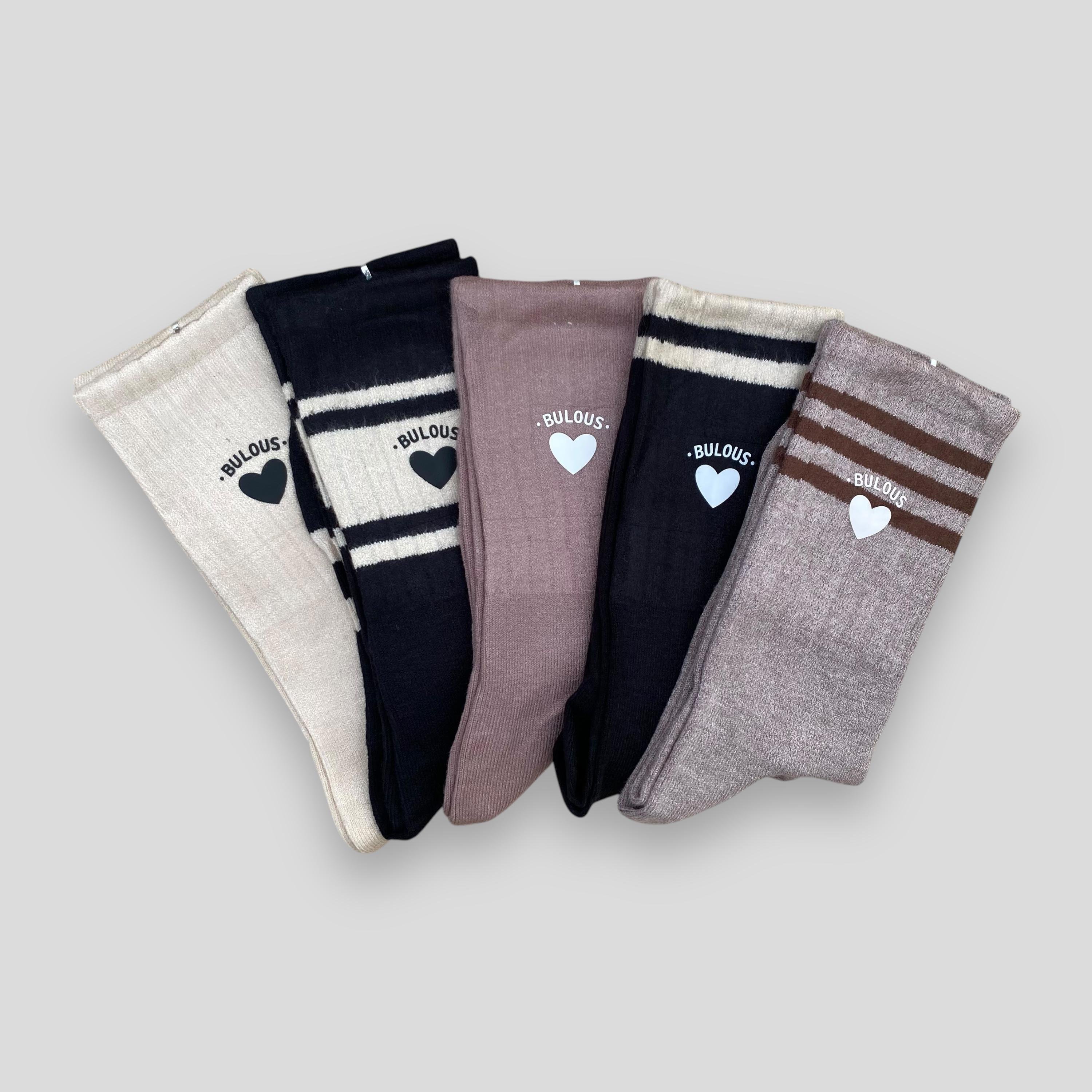 Носки женские Корона высокие кашемировые с сердечком 5 пар р. 36-41 (JBY767-2I) Носки женские Корона высокие кашемировые с сердечком 5 пар р. 36-41 (JBY767-2I)