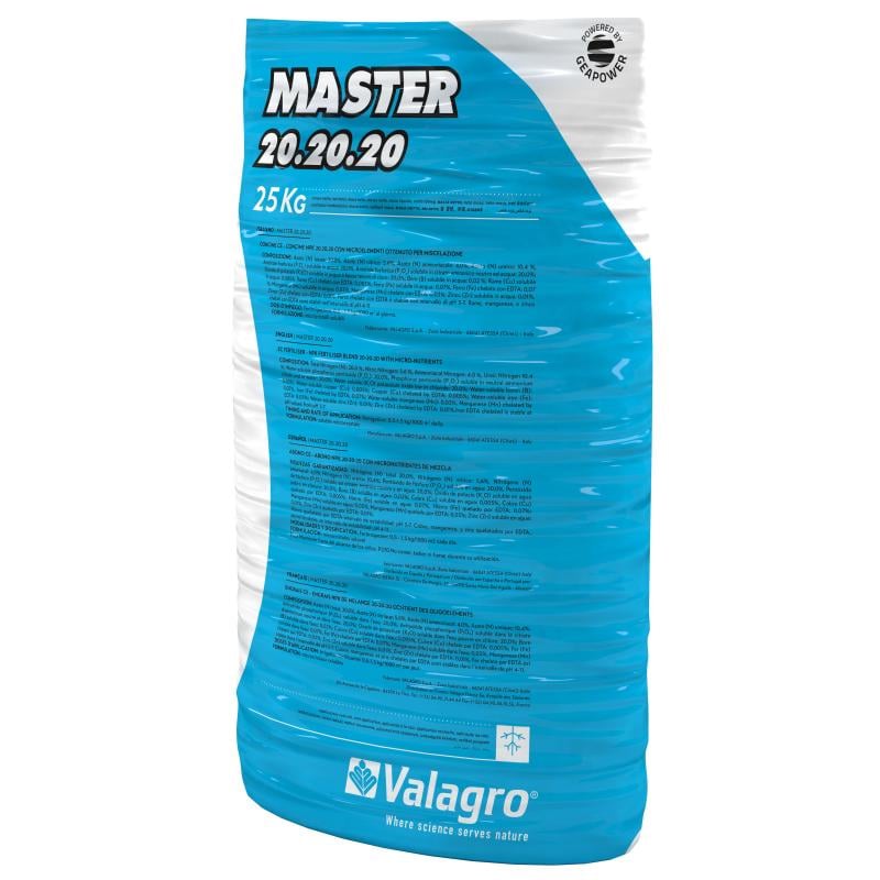 Добриво мінеральне комплексне Valagro MASTER NPK 20.20.20 1 кг (2464710512)