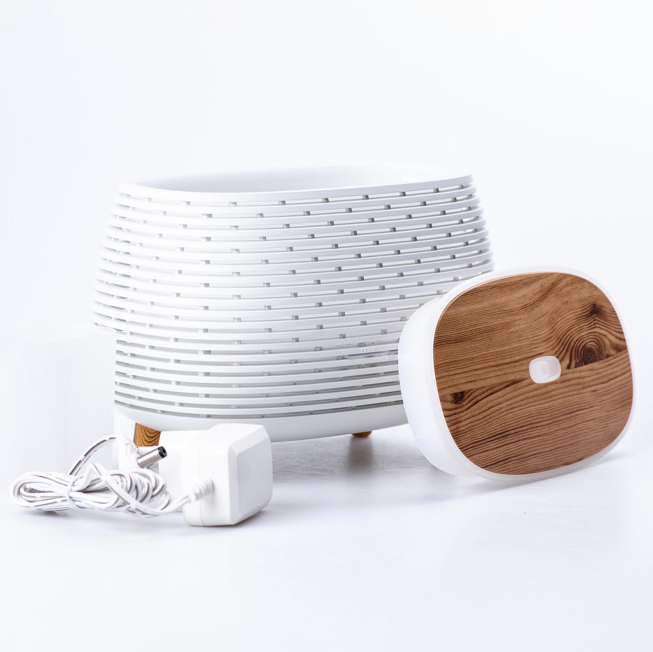 Зволожувач повітря Holdmay Life of Leisure Aroma Diffuser 400 мл Білий (3969)