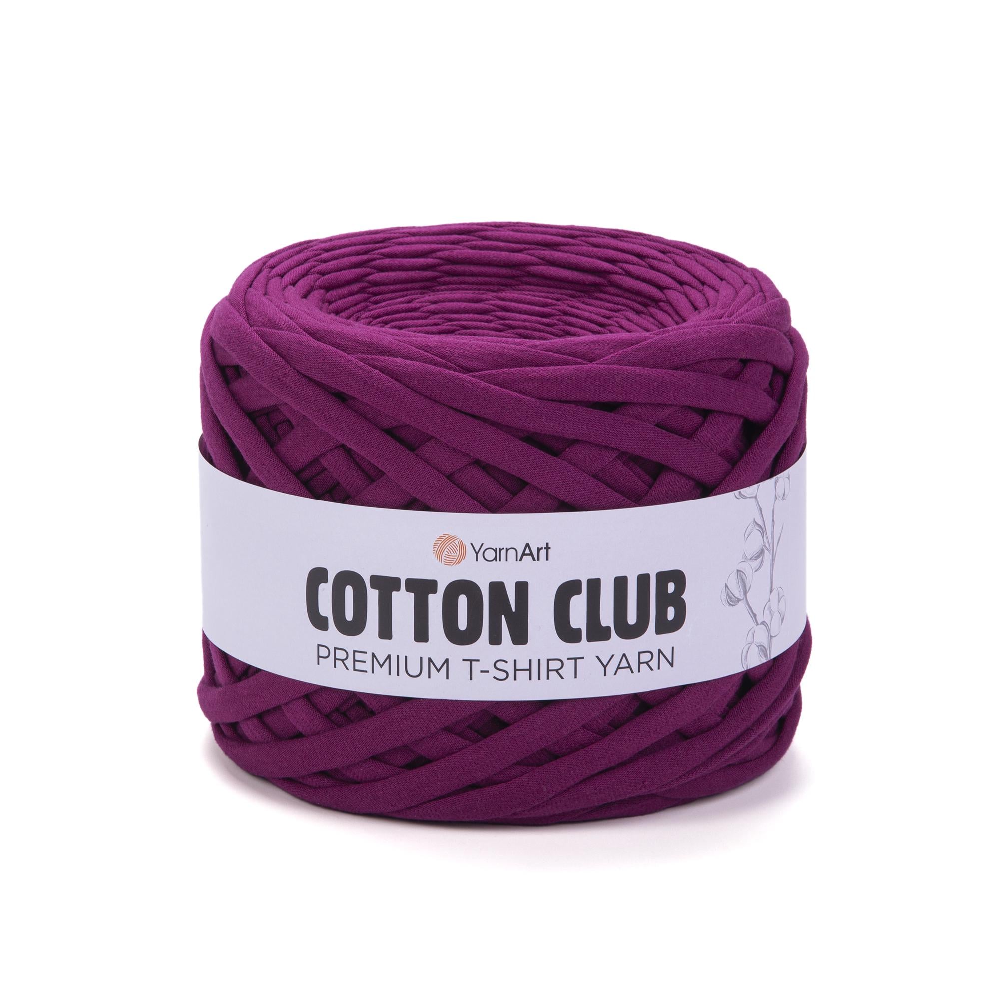 Пряжа YarnArt Cotton Club 7337 Ягодный (7539)