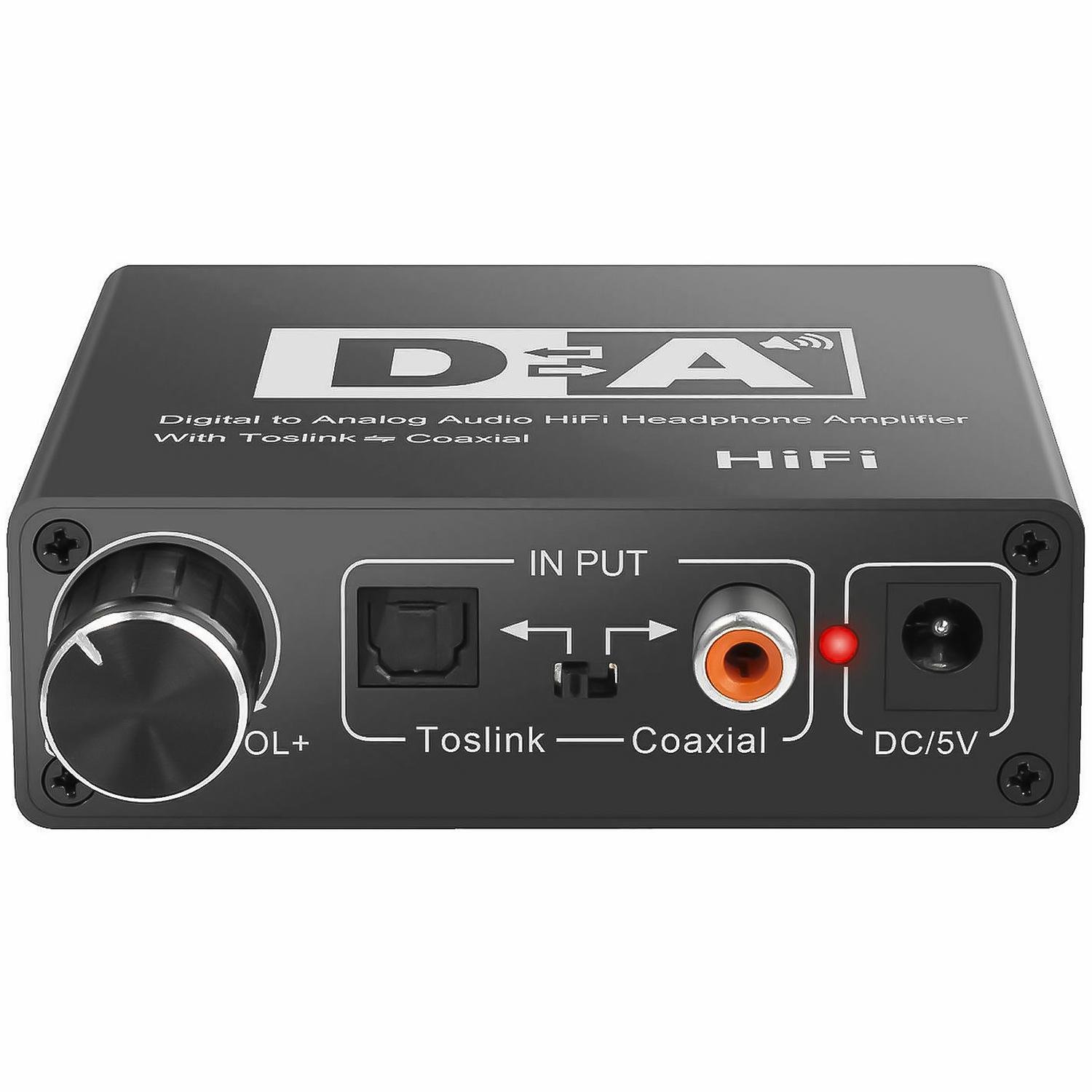 Перетворювач цифро-аналоговий Addap DAC-02 ЦАП із Toslink SPDIF та коаксіалу на RCA/mini Jack/SPDIF/коаксіал - фото 14