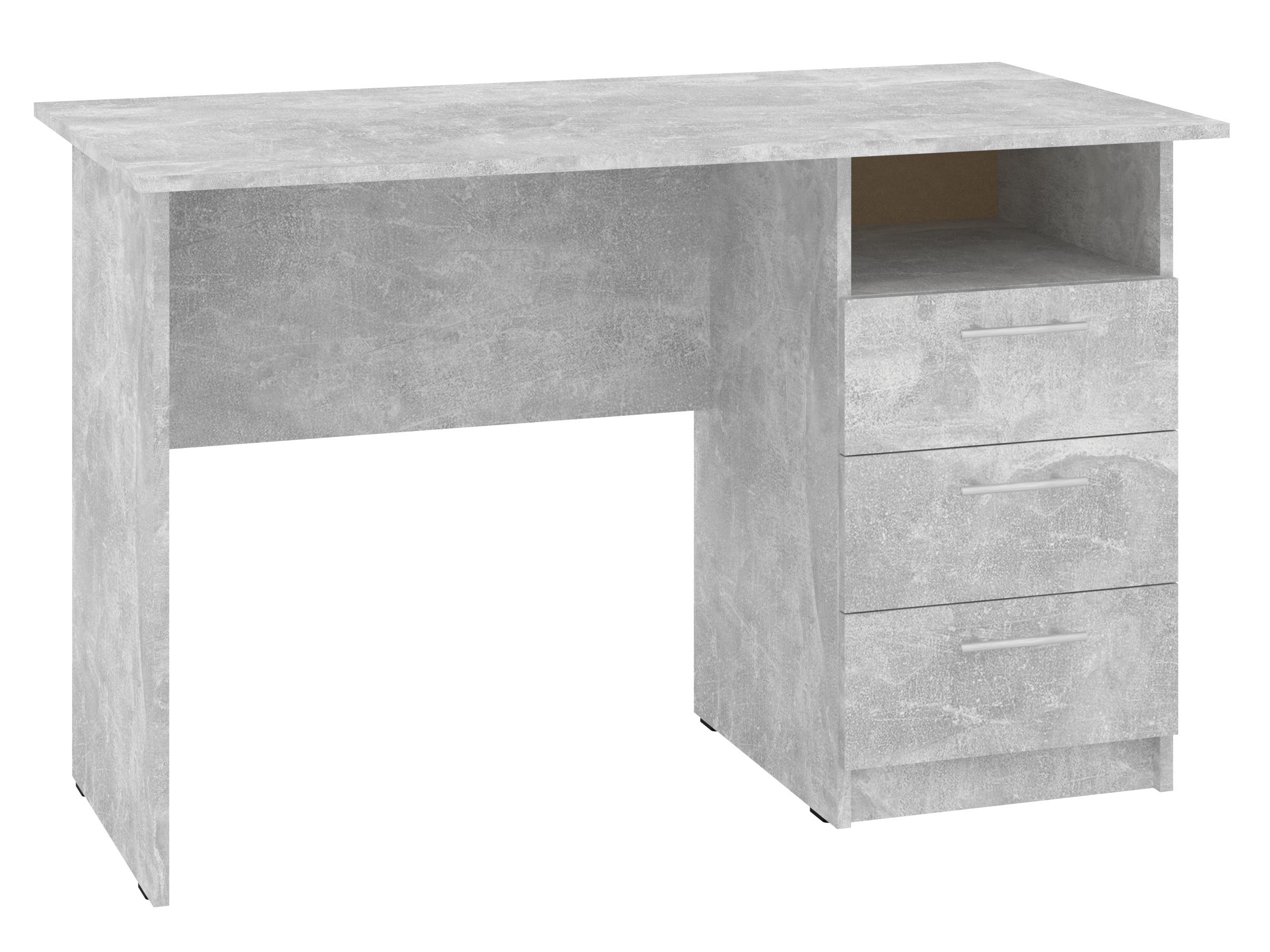 Письменный стол PEHOTIN Буклет 120х60х75 см Бетон (PN-101273)