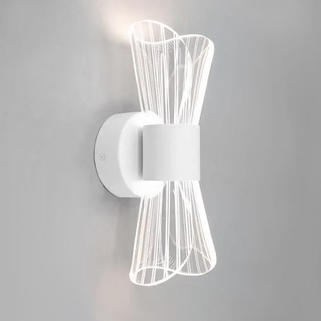 Бра светодиодное ESLLSE DIO LED управляемое 12 Вт 230x80x95 мм Белый (00000122598)