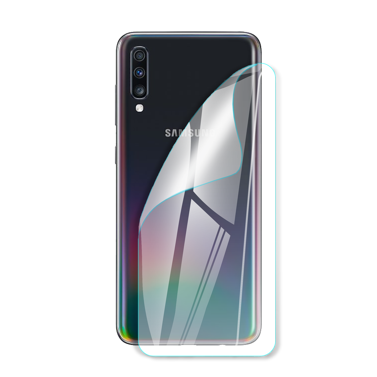 Защитная полиуретанова глянцевая пленка Medium Armor на корпус смартфона Samsung Galaxy A71 (PF-M02CSG-001-038)