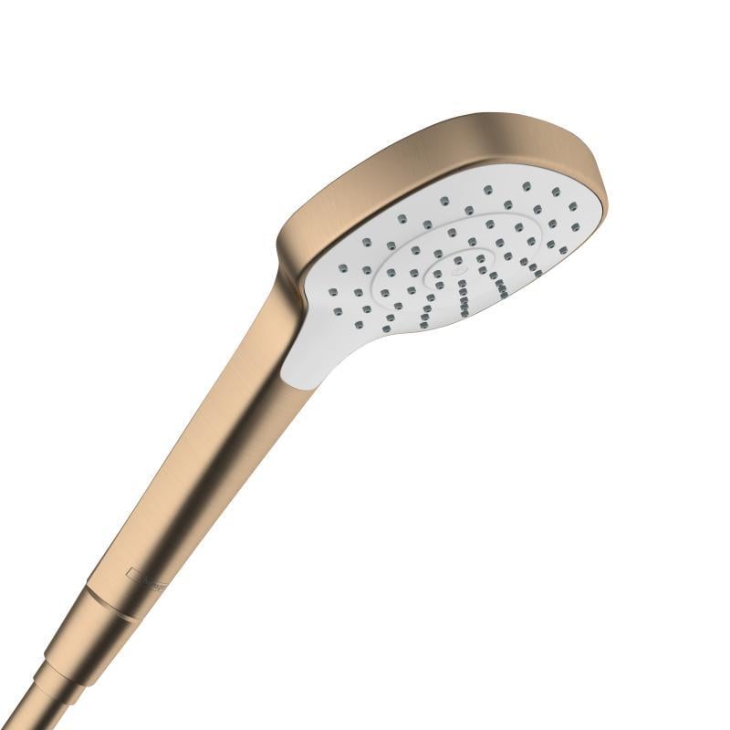 Лейка для душа Hansgrohe Croma Select E 110 1jet EcoSmart 9 л/мин Brushed Bronze (26815140)