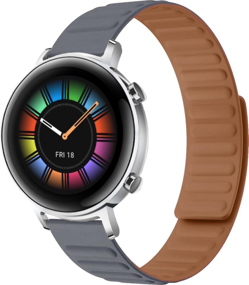 Ремешок Magneter для Huawei Watch GT 2 42 мм Grey (26611-33)