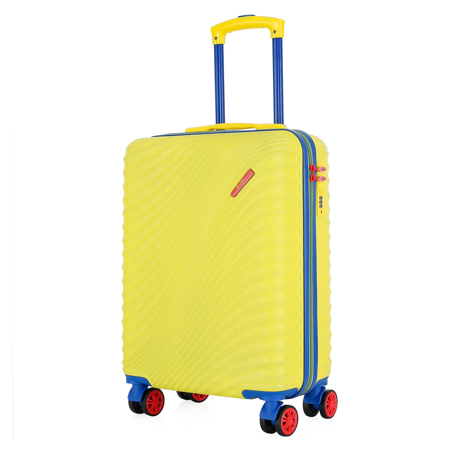 Чемодан ручная кладь SEMI LINE S 20" ABS-пластик 54,5x38x22 см Желтый