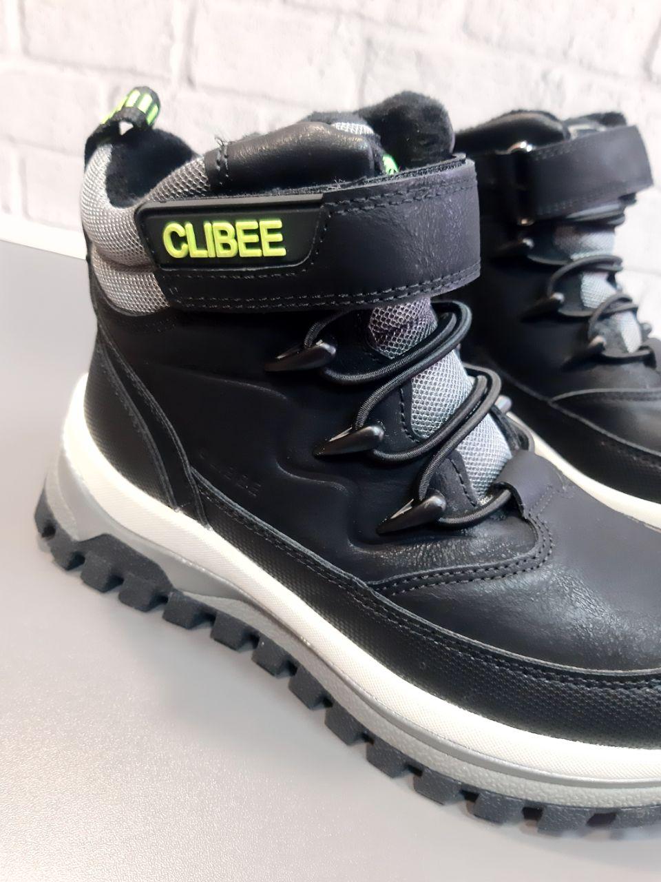 Черевики зимові Clibee для хлопчика р. 36 24,1 см Чорний (542 HC bl/grey) - фото 2 Черевики зимові Clibee для хлопчика р. 36 24,1 см Чорний (542 HC bl/grey) - фото 2