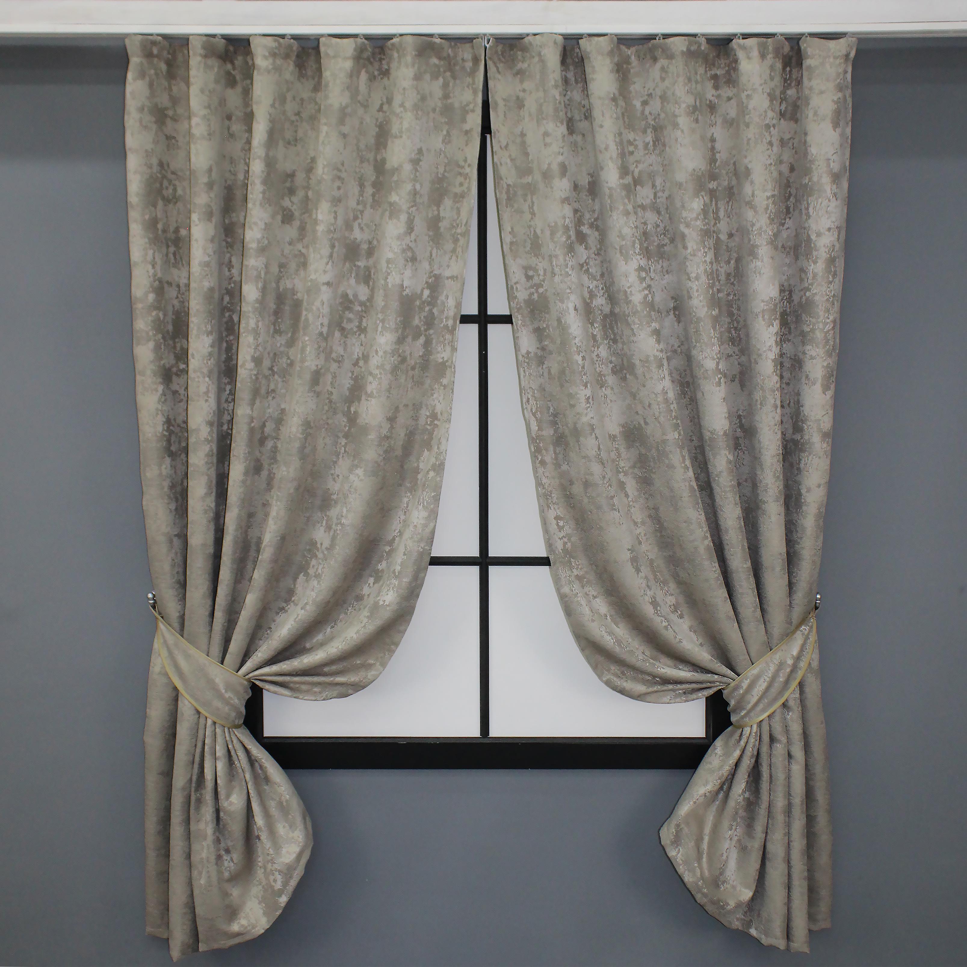 Комплект штор VR-Textil Sultan XO № 1143ш жаккард 130х170 см 2 шт. Капучино (35-0129)