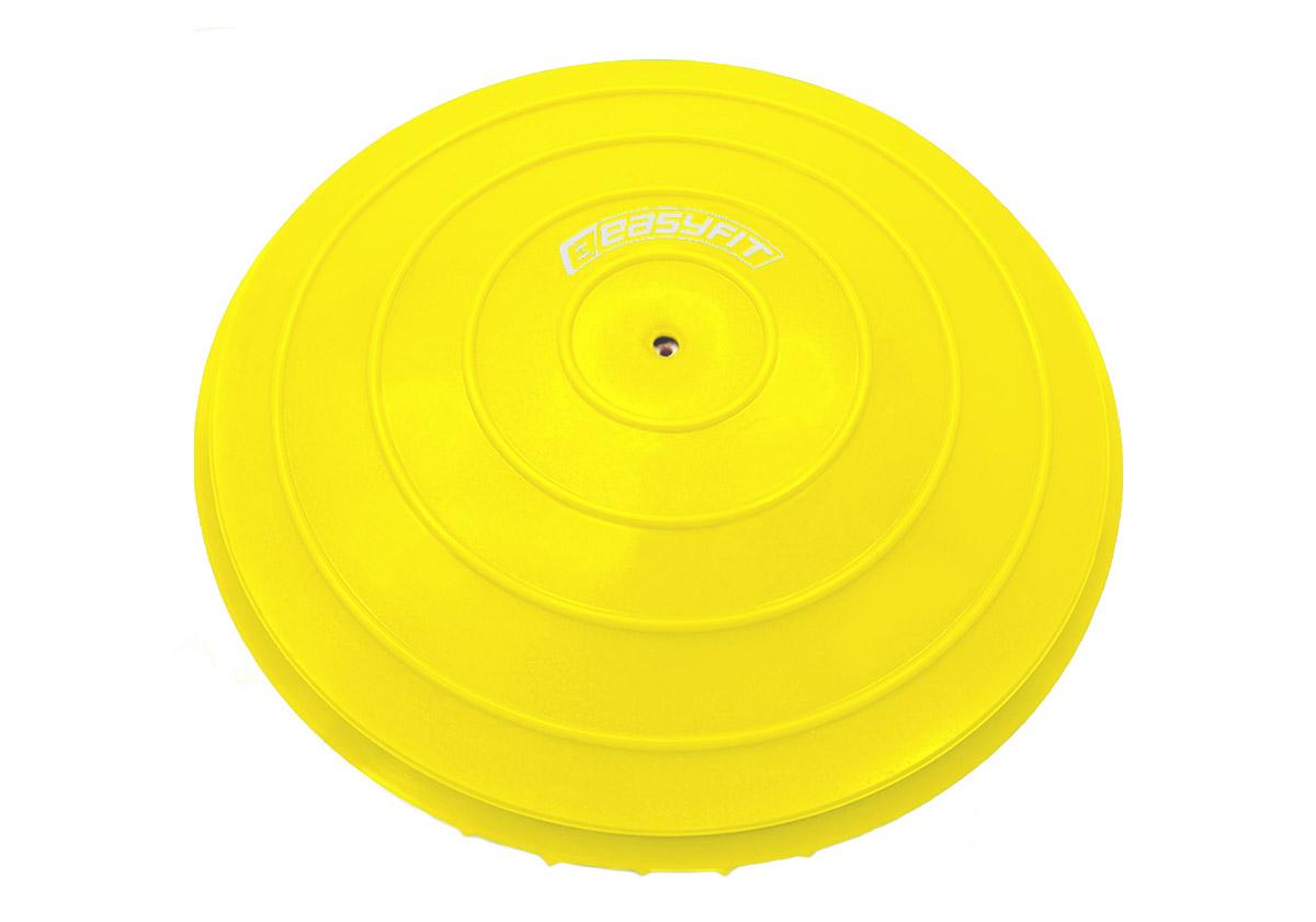 Полусфера массажная киндербол EasyFit 15 см жесткая Желтый (EF-3002-Y) - фото 2 Полусфера массажная киндербол EasyFit 15 см жесткая Желтый (EF-3002-Y) - фото 2