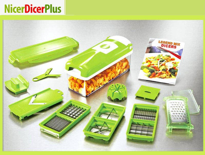 Овощерезка Nicer Dicer Plus с книгой рецептов (11444237) - фото 8