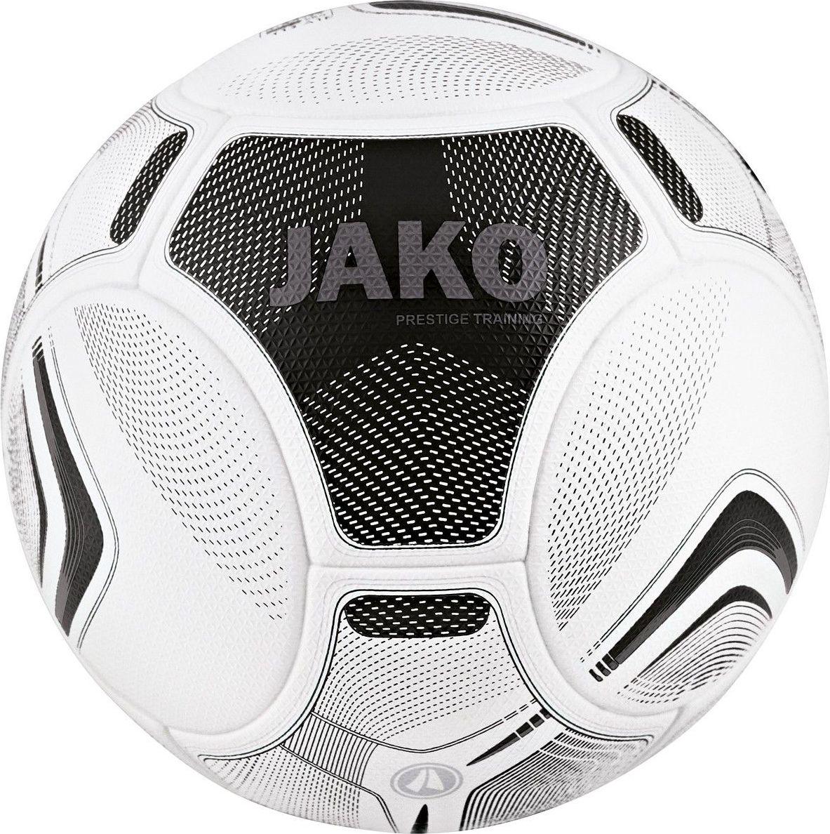 Мяч футбольный Jako Prestige 2307-701 р. 5 Бело-черно-серый