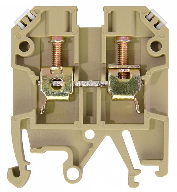 Клема гвинтова набірна АСКО-Укрем JXB 4/35 32А 4 мм2 х 40х6х46 мм Жовтий (A0130010013) - фото 2 Клема гвинтова набірна АСКО-Укрем JXB 4/35 32А 4 мм2 х 40х6х46 мм Жовтий (A0130010013) - фото 2