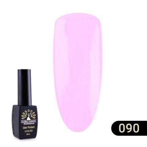 Гель-лак Global Fashion Black elite 090