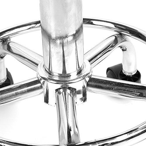 Стул для салонов красоты YRE с регулируемой высотой на колесах 44-57 см Черный - фото 3 Стул для салонов красоты YRE с регулируемой высотой на колесах 44-57 см Черный - фото 3