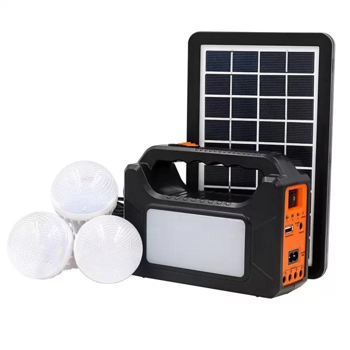 Фонарь с солнечной панелью Easy Power 9V-3W-N1 и лампочками 3 шт. (d32b50c7)