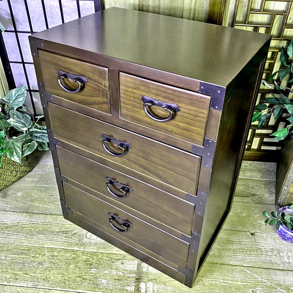 Комод тансу из дерева Анария Эспрессо (КТУ-010035)