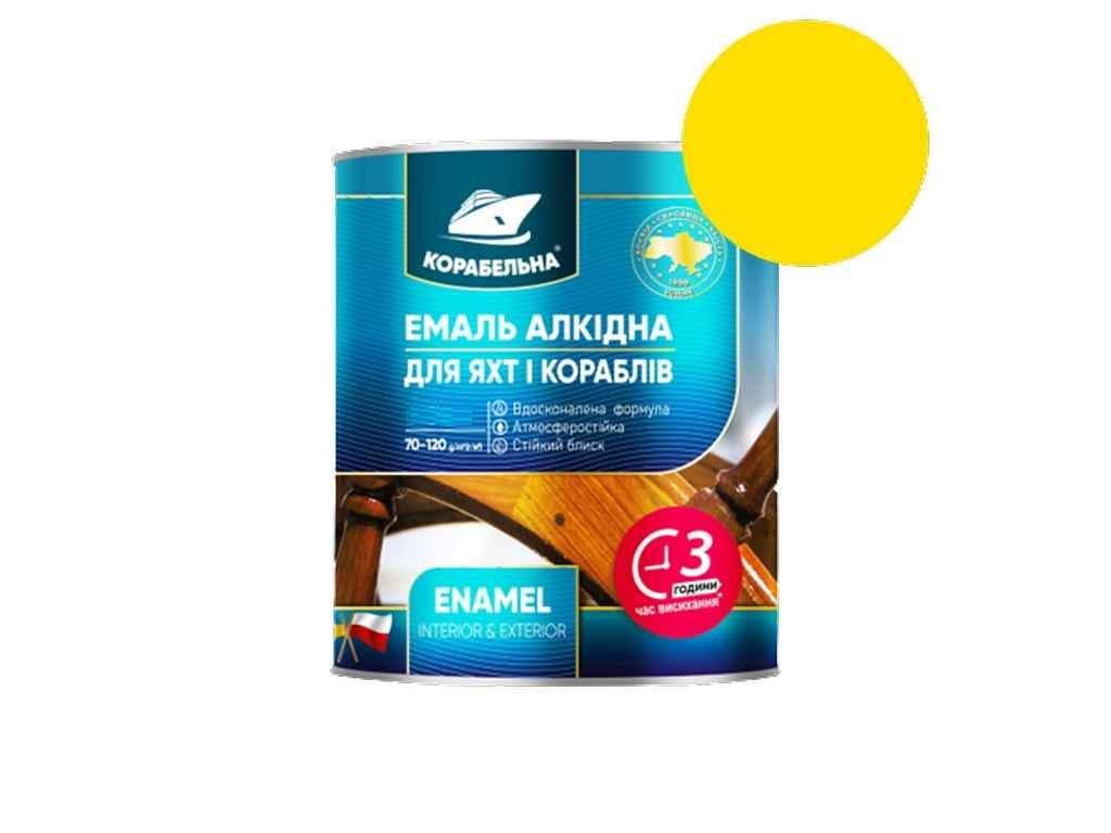 Эмаль алкидная ПФ-115 КОРАБЕЛЬНАЯ 0,9 кг Желтый (1011588) - фото 1 Эмаль алкидная ПФ-115 КОРАБЕЛЬНАЯ 0,9 кг Желтый (1011588) - фото 1