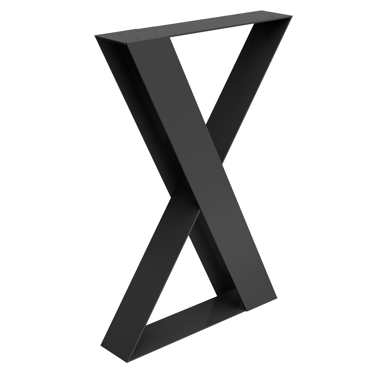 Опора для стола из металла 500х108 мм H 730 мм стальная пластина 100x4,0 мм Черный (1139) - фото 7 Опора для стола из металла 500х108 мм H 730 мм стальная пластина 100x4,0 мм Черный (1139) - фото 7