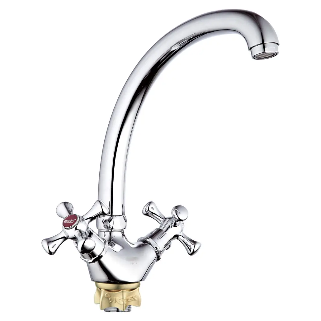 Смеситель для кухни Wezer TLB4-827 Хром (1036577) Смеситель для кухни Wezer TLB4-827 Хром (1036577)