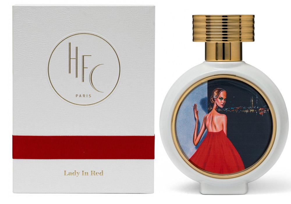 Парфюмированная вода для женщин Haute Fragrance Lady In Red в транспортной упаковке 75 мл (2512)