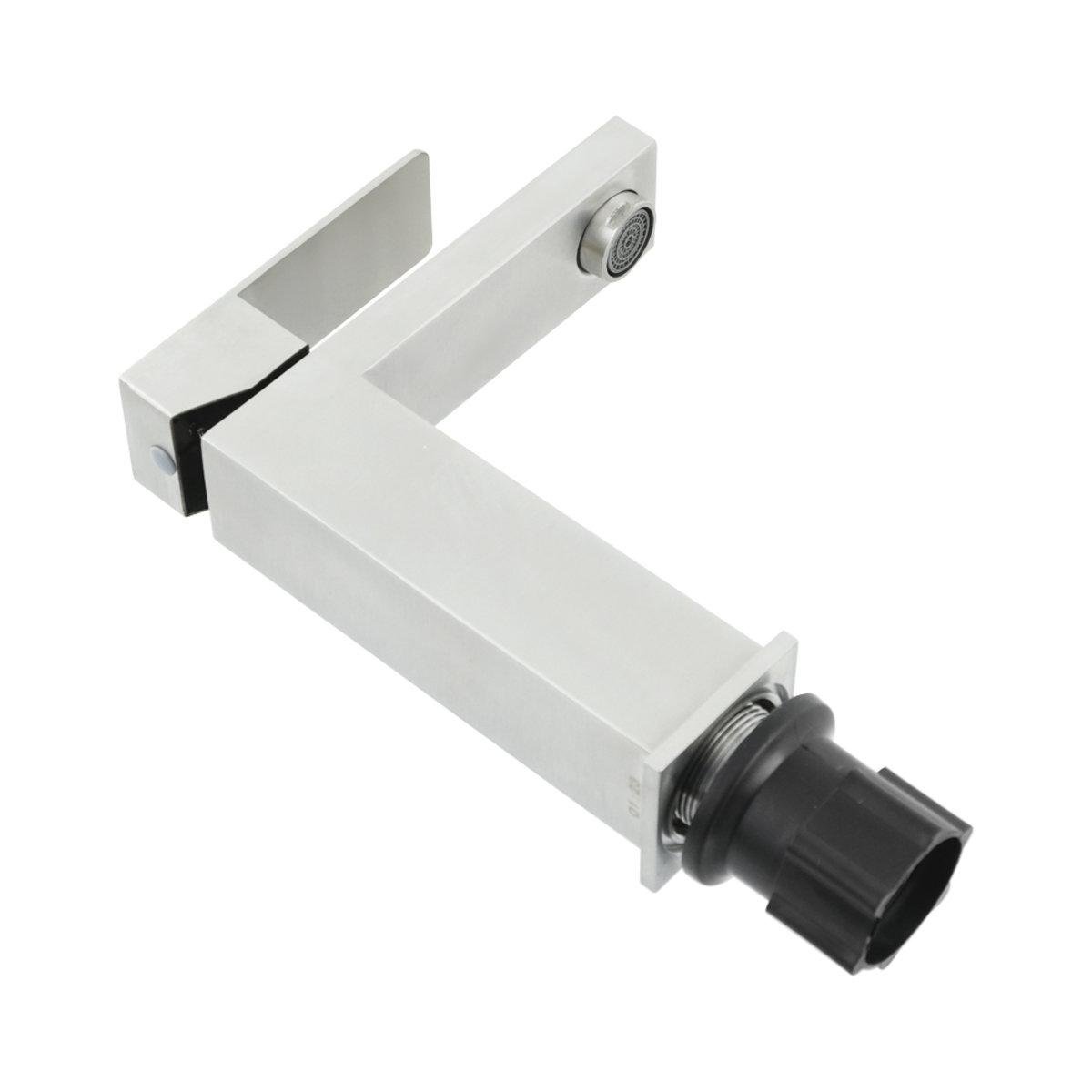 Смеситель для умывальника Venta VC113MS однорычажный в ванну нержавеющая сталь врезной - фото 2 Смеситель для умывальника Venta VC113MS однорычажный в ванну нержавеющая сталь врезной - фото 2