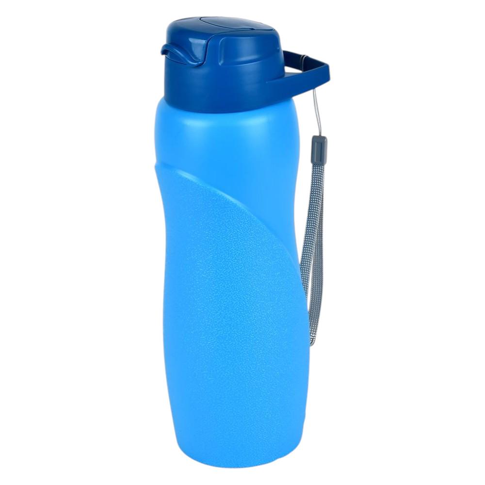 Бутылка-поилка спортивная с ремешком Ice drink R100075 1 л Голубой (33458775)