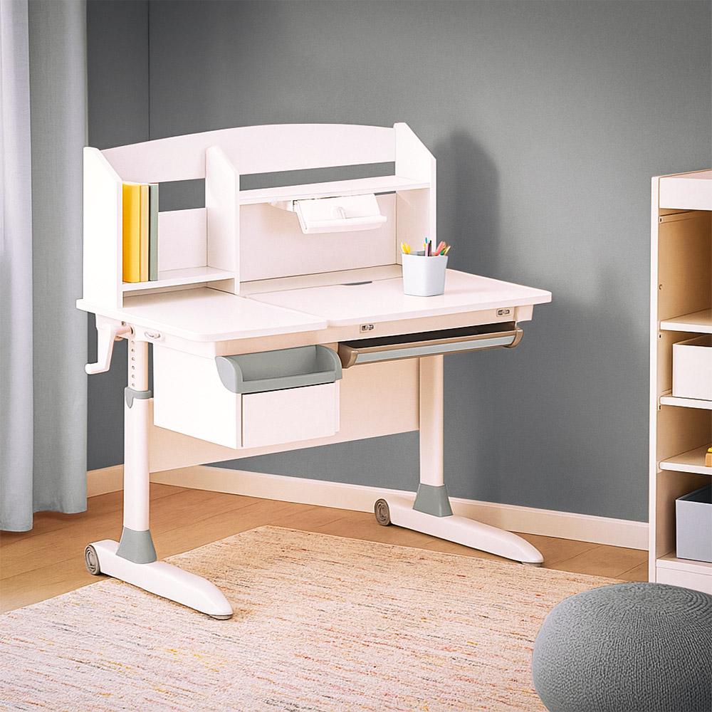 Школьная эргономичная парта трансформер ErgoKids Romana Multicolor/Белый (Evo-70 W/MC) - фото 2 Школьная эргономичная парта трансформер ErgoKids Romana Multicolor/Белый (Evo-70 W/MC) - фото 2