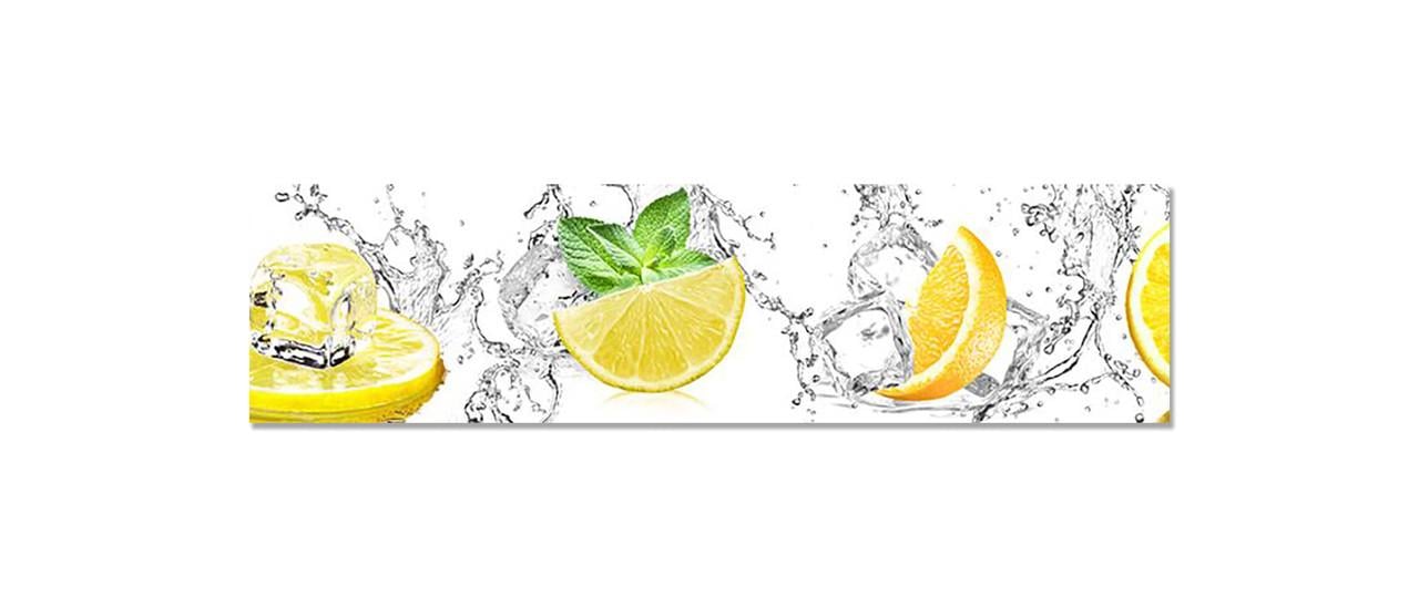 Наклейка виниловая на кухню Zatarga Долька Лимона 650х2500 мм (1289776848)