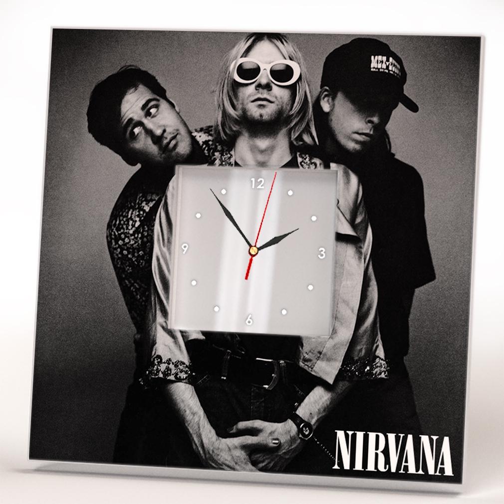 Годинник "Nirvana" Курт Кобейн 260x260 мм (C04164)