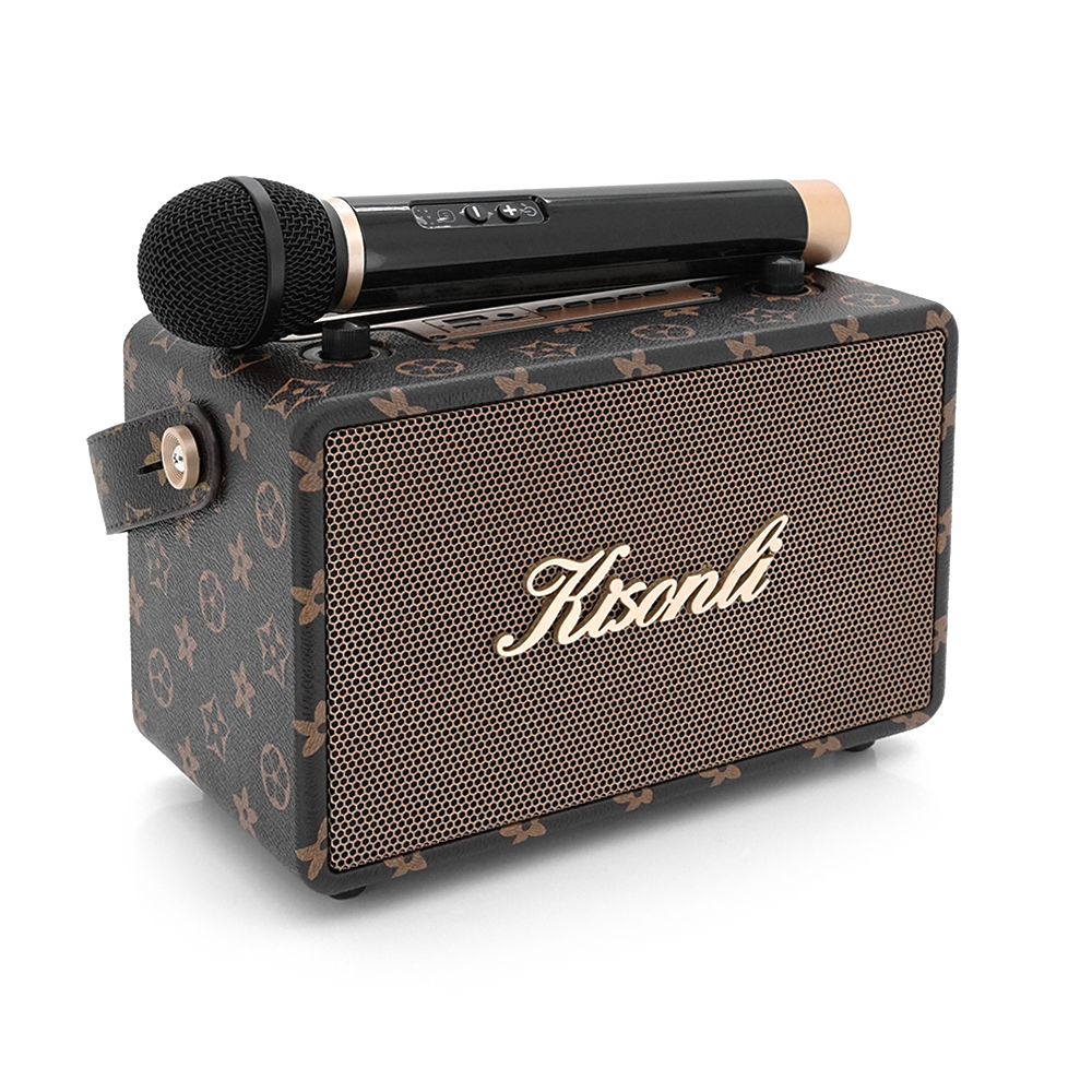 Колонка Kisonli G100 Bluetooth 5,0 2х10W 1800 mah USB/TF/BT/AUX DC 5V/1A Q12 (YUT_V6705)