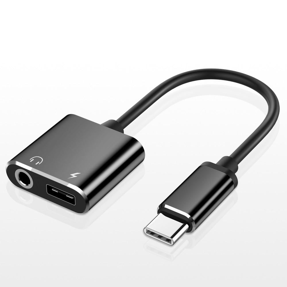 Переходник Alitek USB Type-C/3,5 мм + USB Type-C с зарядкой (1103585024)