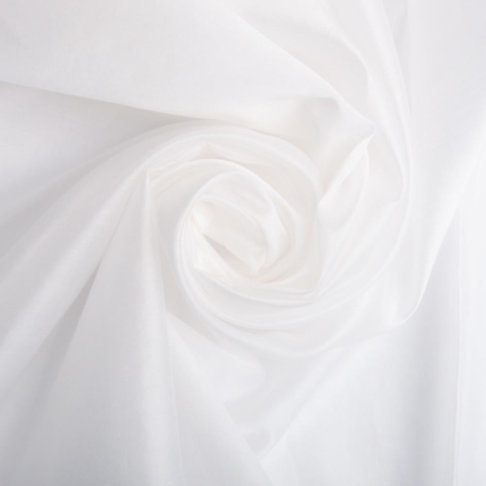 Ткань Тенсел шелк 45 г/м2 150 см для изысканной одежды Светло-молочный