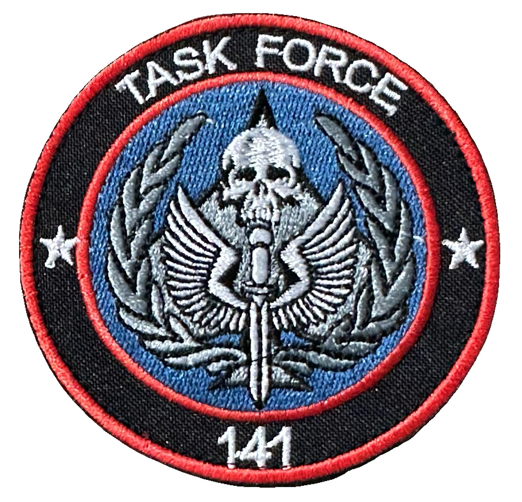 Шеврон вышитый Task Force 141 C-All of D-uty Modern Warfare на липучке (TASKFORCE141)