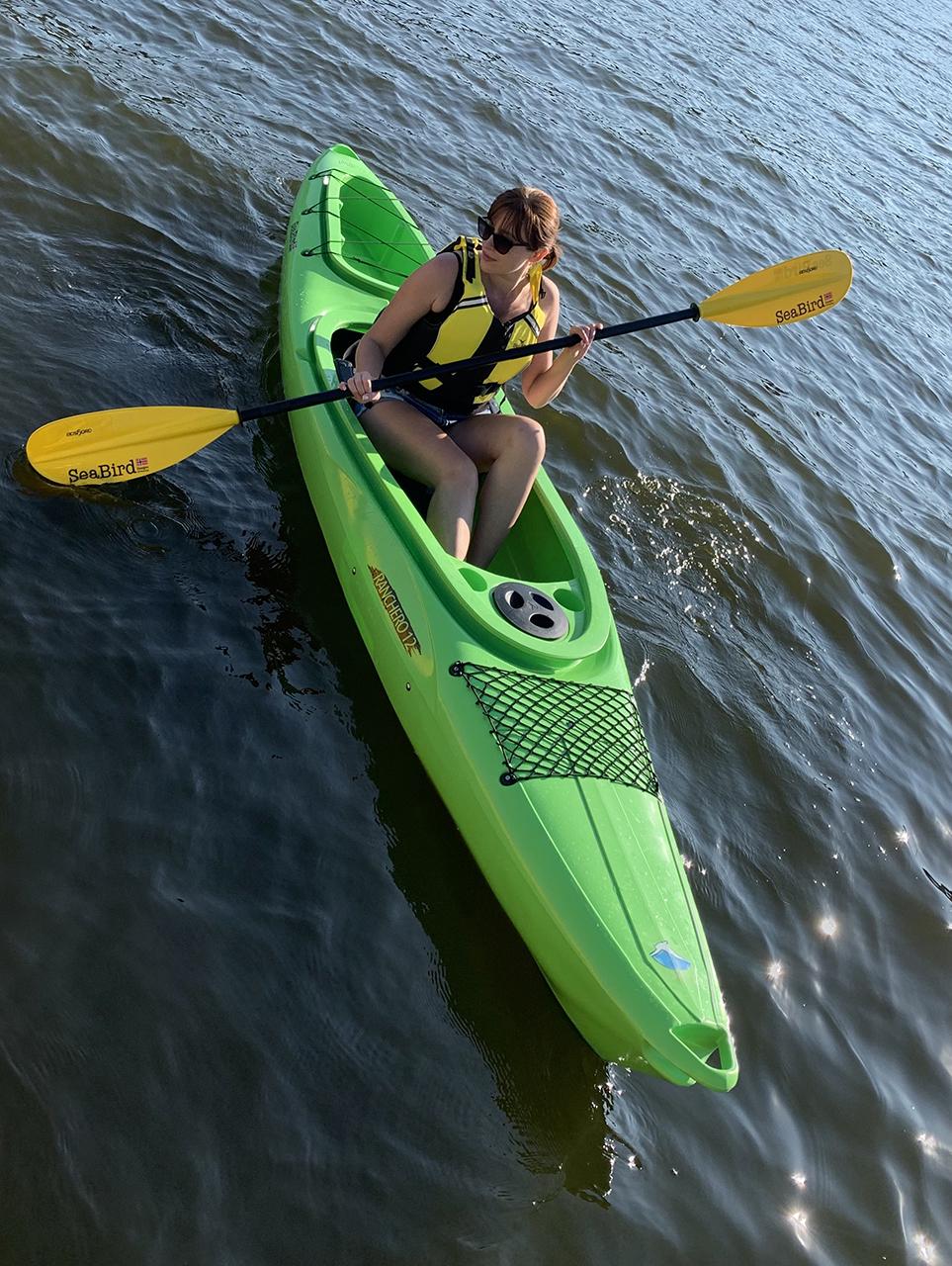 Байдарка-каяк морська Seabird Ranchero Зелений лайм (4744091012660) - фото 8 Байдарка-каяк морська Seabird Ranchero Зелений лайм (4744091012660) - фото 8