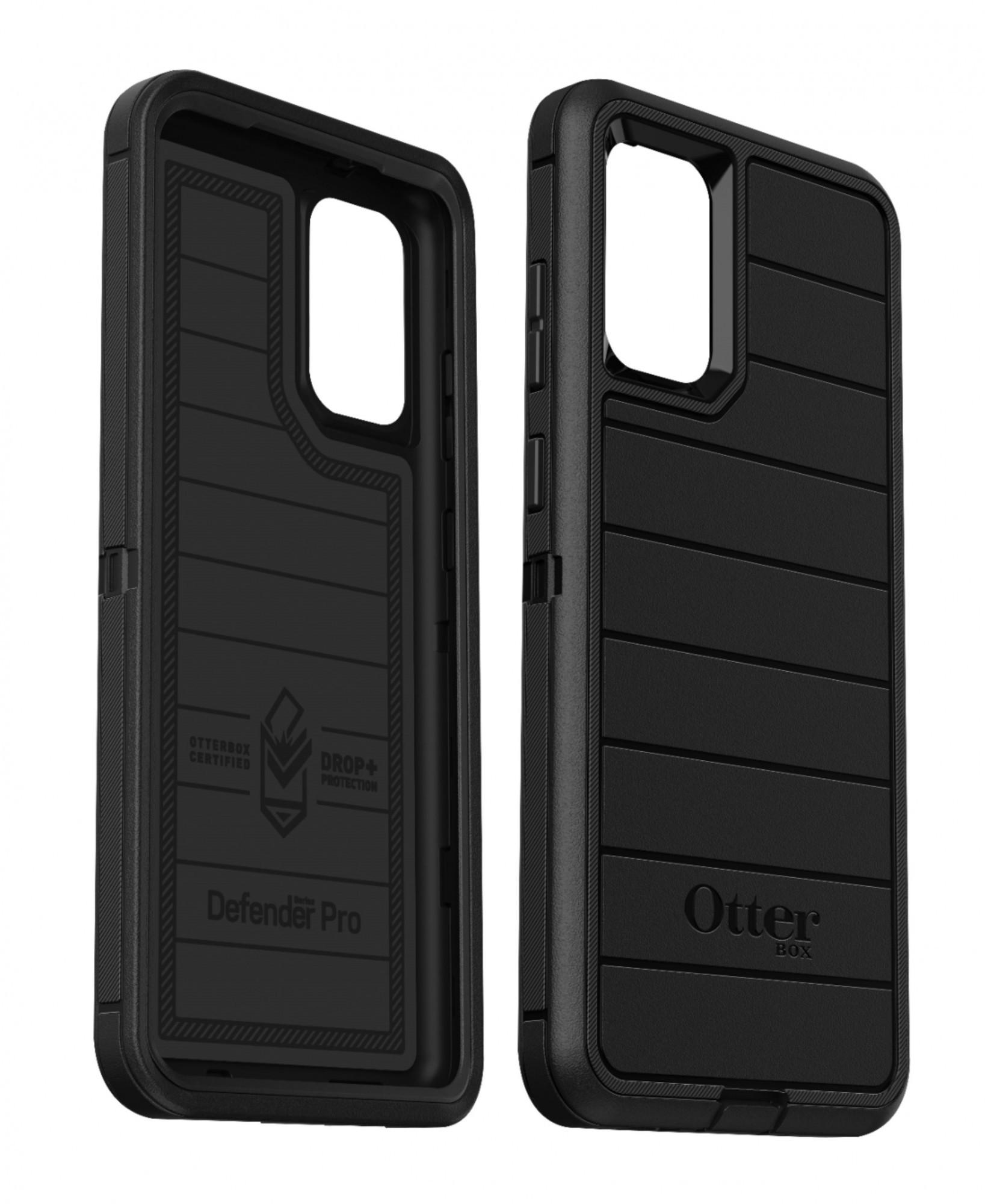 Чохол протиударний OtterBox Defender Series Pro для Samsung Galaxy S20 з кліпсою підставкою Ultra Black - фото 6