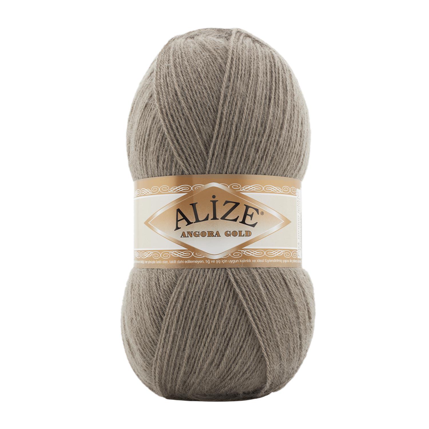 Пряжа Alize Angora Gold 283 Серый (6301)