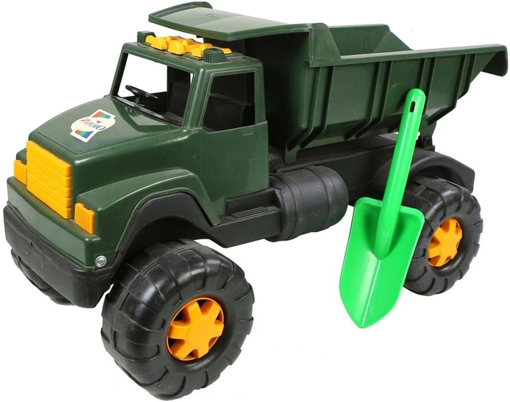 Игрушечный самосвал Orion 191А Интер военный с лопаткой 50 см (42628)