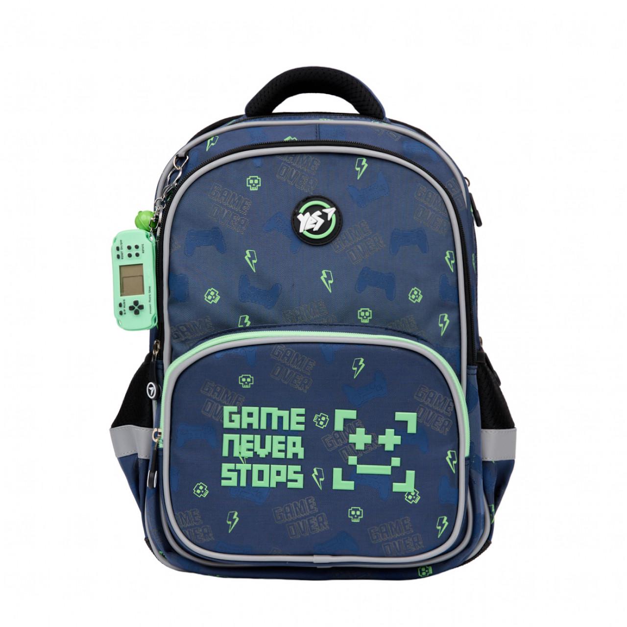 Рюкзак шкільний ортопедичний YES Game S-72 38 см (559902) Рюкзак шкільний ортопедичний YES Game S-72 38 см (559902)