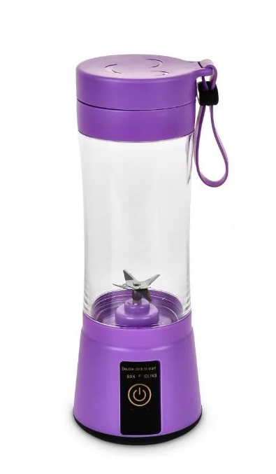 Пляшка-блендер портативна USB 380 мл (LU001090) - фото 1 Пляшка-блендер портативна USB 380 мл (LU001090) - фото 1