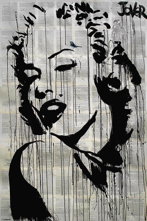 Постер плакат Луи Джовер Икона/Loui Jover Icon 61x91,5 см
