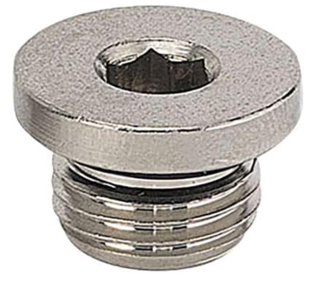 Заглушка латунна зовнішня циліндрична різьба G1/2" M (PF50500008)