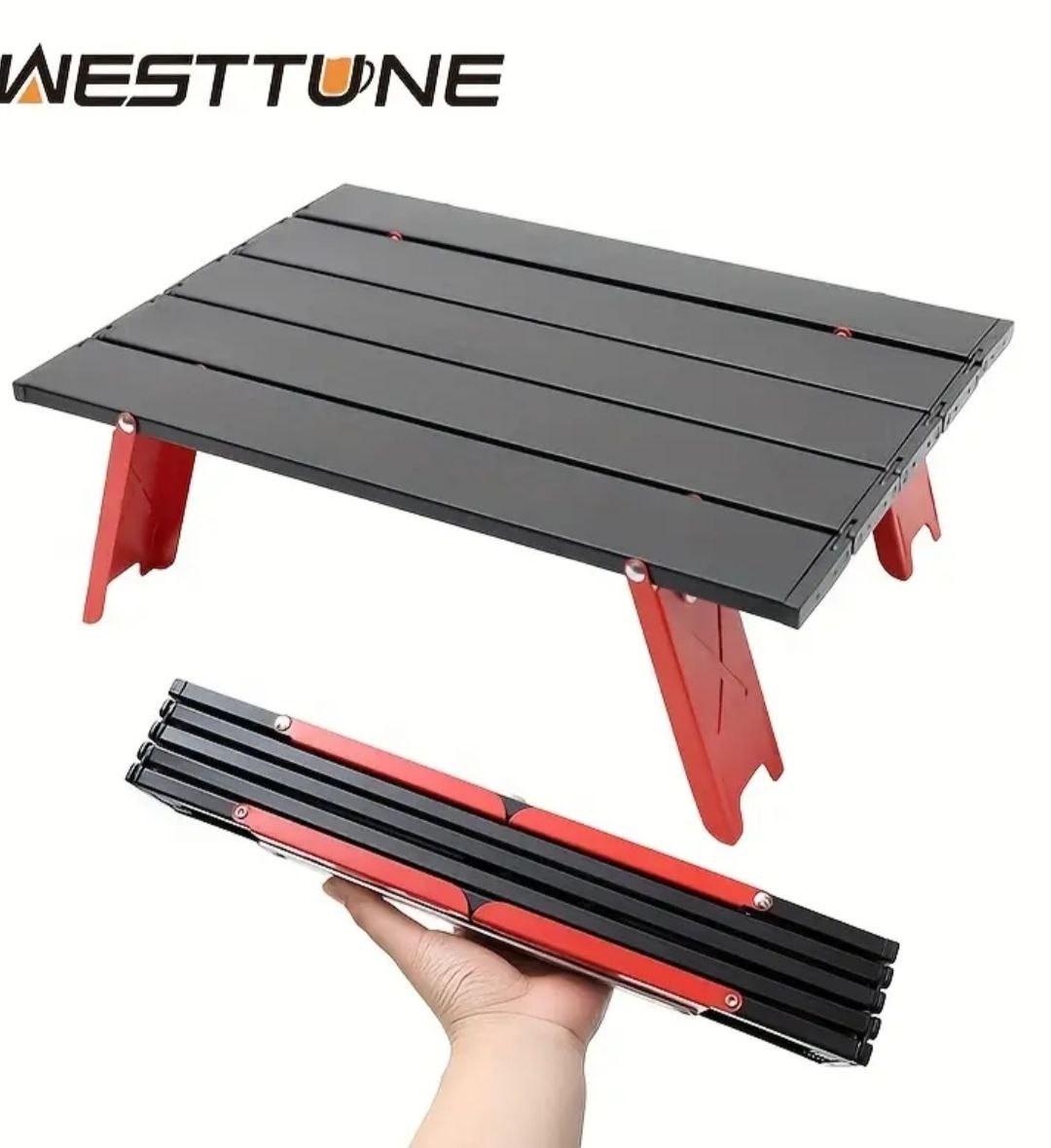 Стіл складаний кемпінговий 42х29х13 см - фото 4