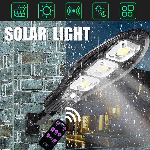 Фонарь уличный Street Light Solar TL-63T на столб на солнечной батарее  прожектор аккумуляторый - фото 4