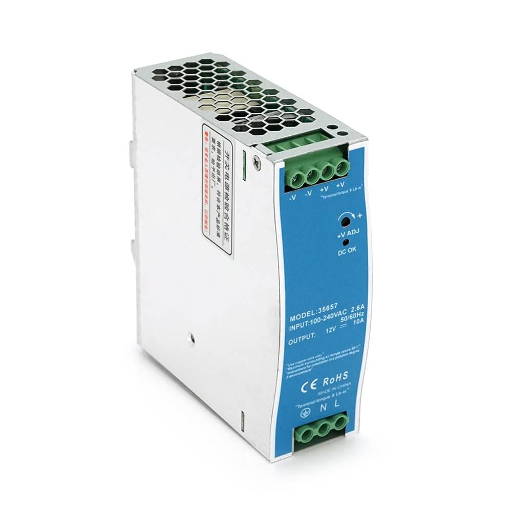 Джерело живлення Ritar RT-120-12 120Вт 12В 10А на Din-рейку (36250)