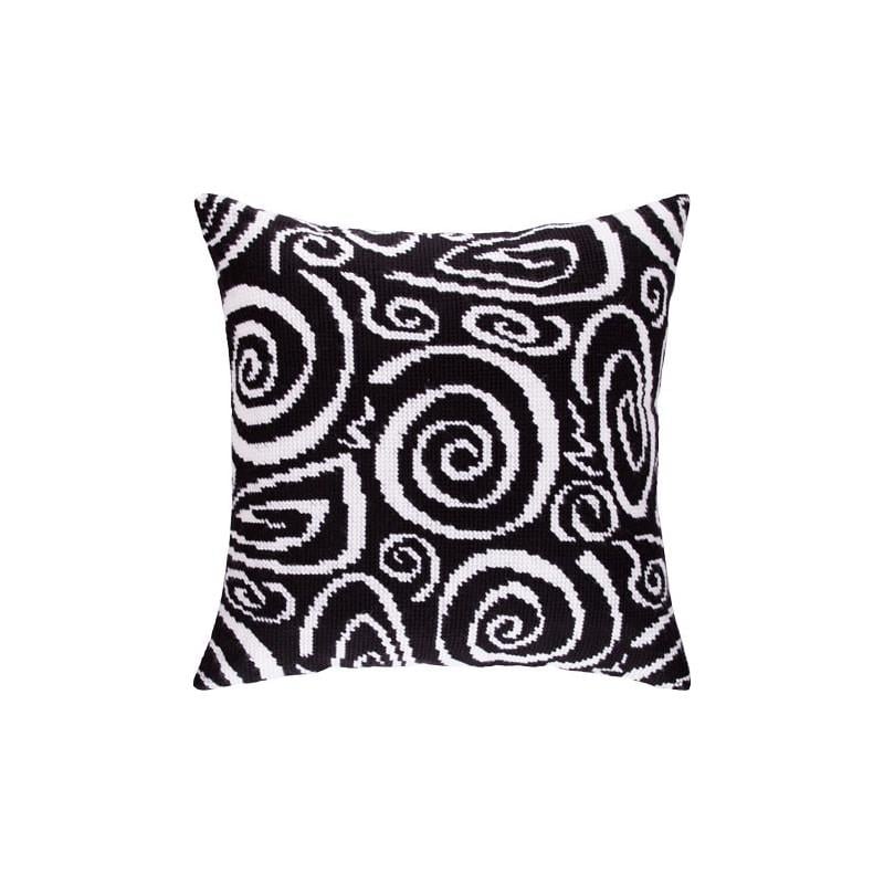 Набір для вишивки хрестиком подушки Чарівниця V-111 Серпантин (7405)