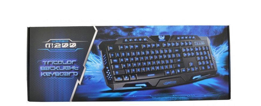 Ігрова клавіатура Keyboard LED M200 - фото 3