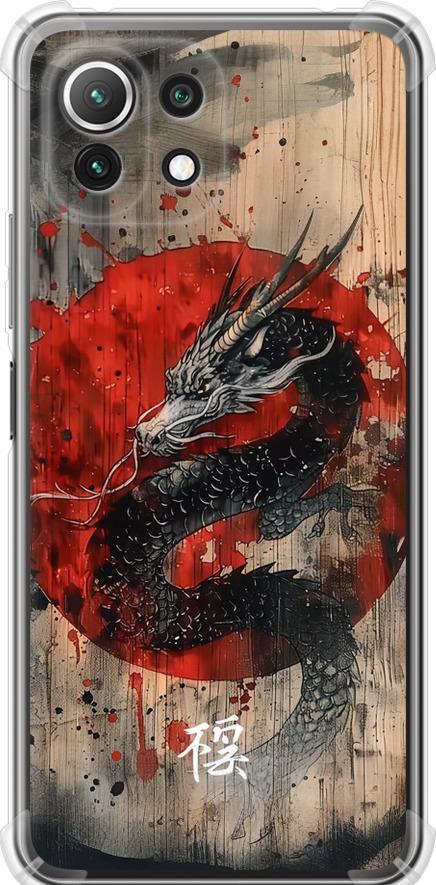 Чехол на Xiaomi Mi 11 Lite Восточный дух (6100sp-2281-42517)